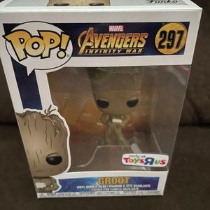 Toys R Us Exclusive Avengers Groot Pop Doll